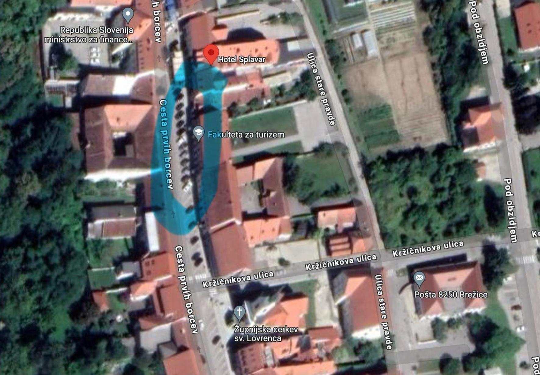 Splavar Rooms Brežice Eksteriør billede